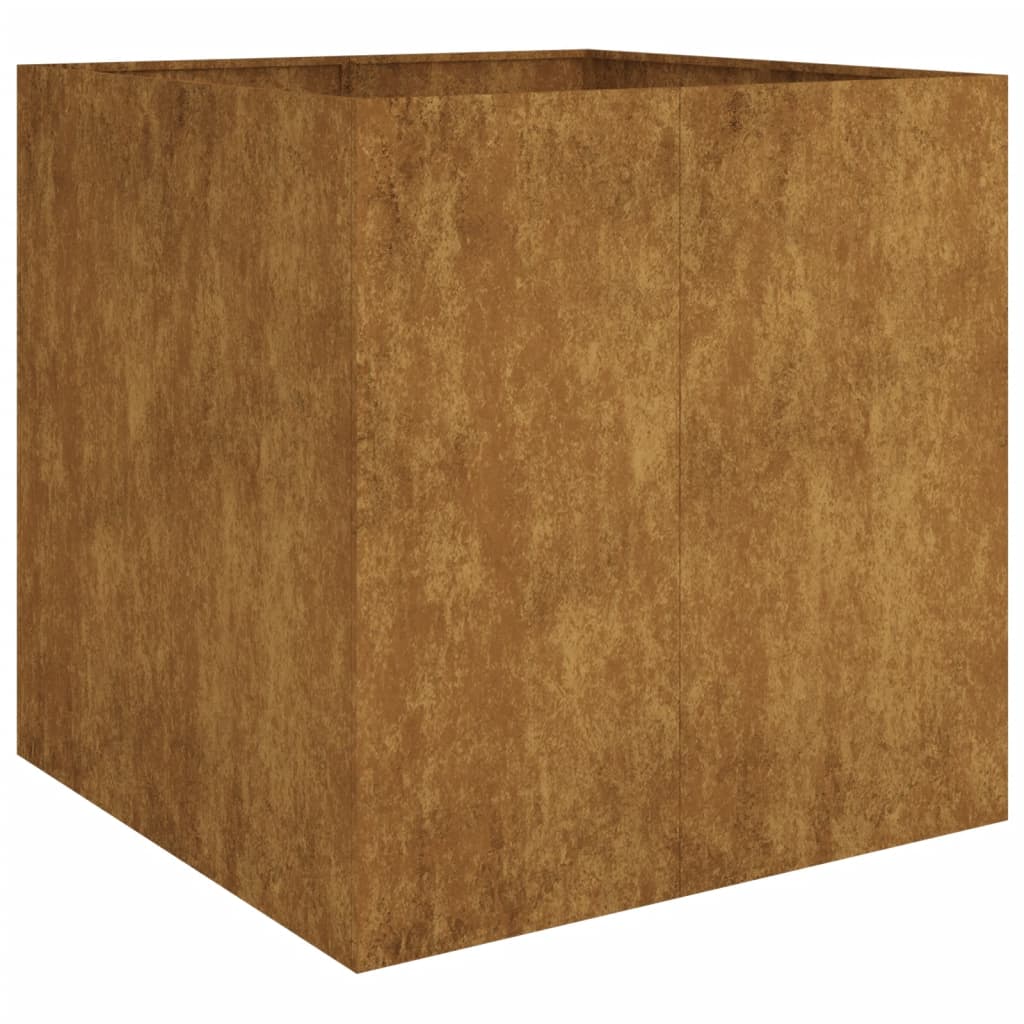 Vidaxl plantenbak 80x80x80 cm cortenstaal