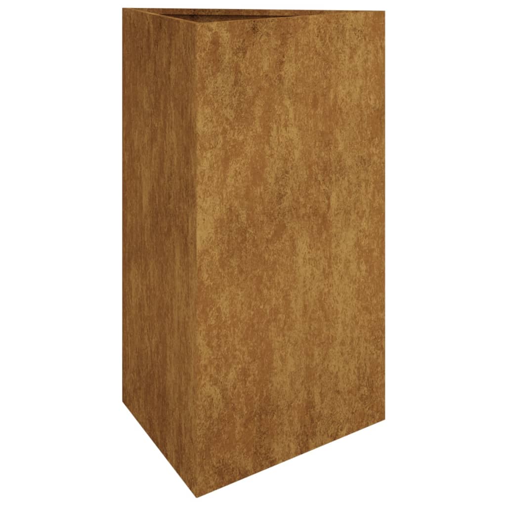 Vidaxl plantenbak 50x43x75 cm cortenstaal