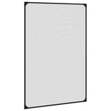 Vidaxl insectenhor voor ramen magnetisch 80x120 cm antracietkleurig