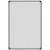 Vidaxl insectenhor voor ramen magnetisch 80x120 cm antracietkleurig