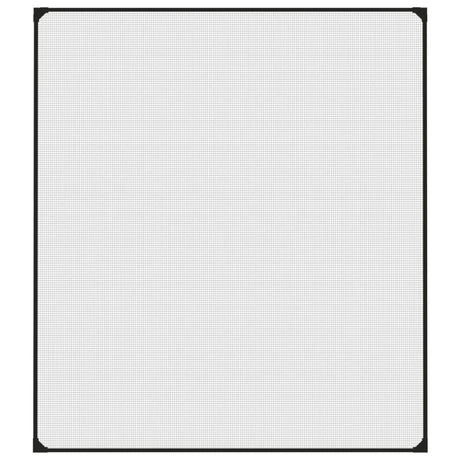 Vidaxl insectenhor voor ramen magnetisch 120x140 cm antracietkleurig