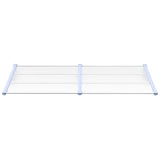 Vidaxl deurluifel 199x90 cm polycarbonaat grijs en transparant