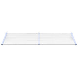 Vidaxl deurluifel 239x90 cm polycarbonaat grijs en transparant