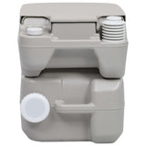 VidaXL Campingtoilet en watertankset draagbaar