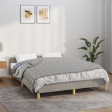 Vidaxl verzwaringsdeken 122x183 cm 9 kg stof grijs