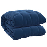 Vidaxl verzwaringsdeken 122x183 cm 5 kg stof blauw