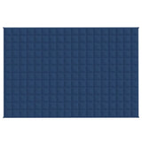 Vidaxl verzwaringsdeken 122x183 cm 5 kg stof blauw