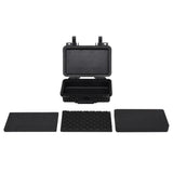 VidaXL Flightcase draagbaar 30x22x10 cm PP zwart