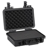 Vidaxl flightcase draagbaar 30x22x10 cm pp zwart