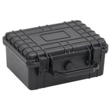 VidaXL Flightcase draagbaar 24x19x11 cm PP zwart