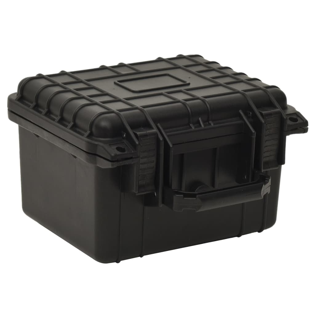 Vidaxl flightcase draagbaar 27x25x18 cm pp zwart