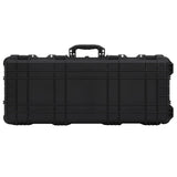 VidaXL Flightcase op wieltjes 96x42x16 cm PP zwart