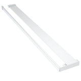 Vidaxl wandschap voor inloopdouchewand 100 cm aluminium chroomkleurig