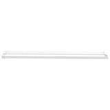 Vidaxl wandschap voor inloopdouchewand 115 cm aluminium wit