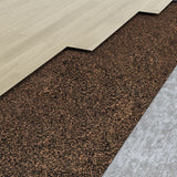 VidaXL Kurkrol 100x500 cm 5 mm rubber
