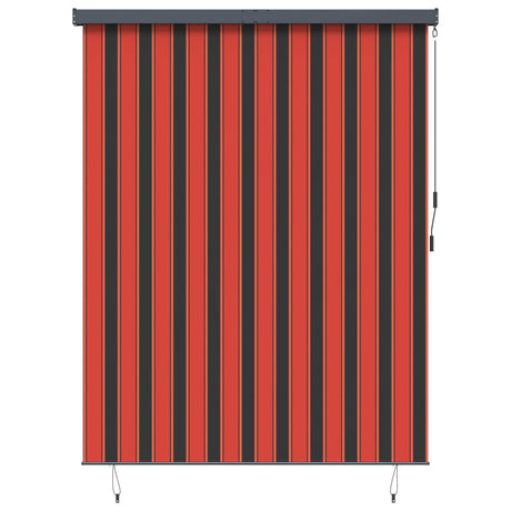 Vidaxl rolgordijn oranje en bruin 200 x 250 cm stof en aluminium