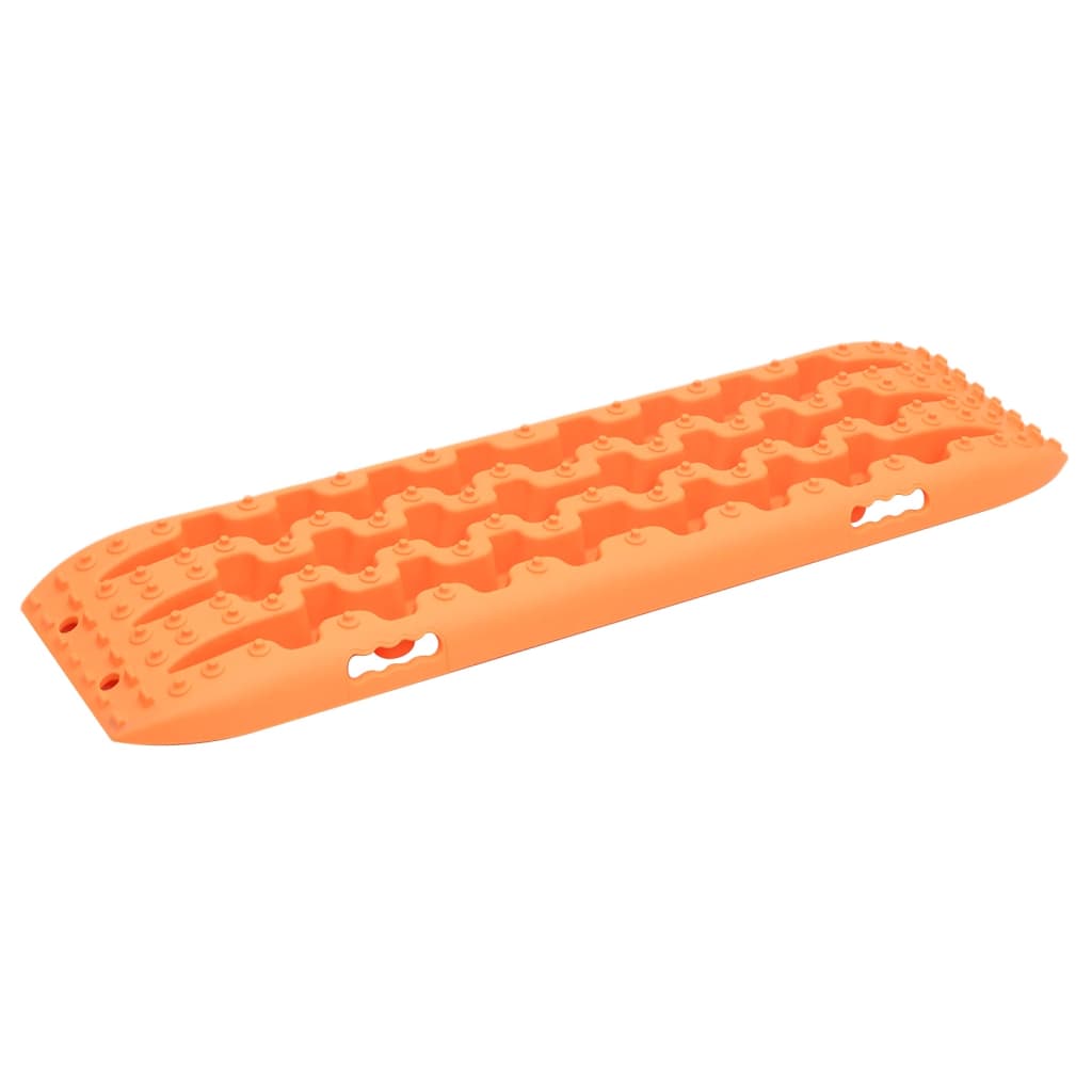 Vidaxl gripplaten 2 st 106x30,5x7 cm nylon oranje