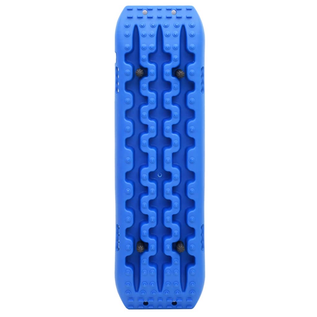 Vidaxl gripplaten 2 st 106x30,5x7 cm nylon blauw