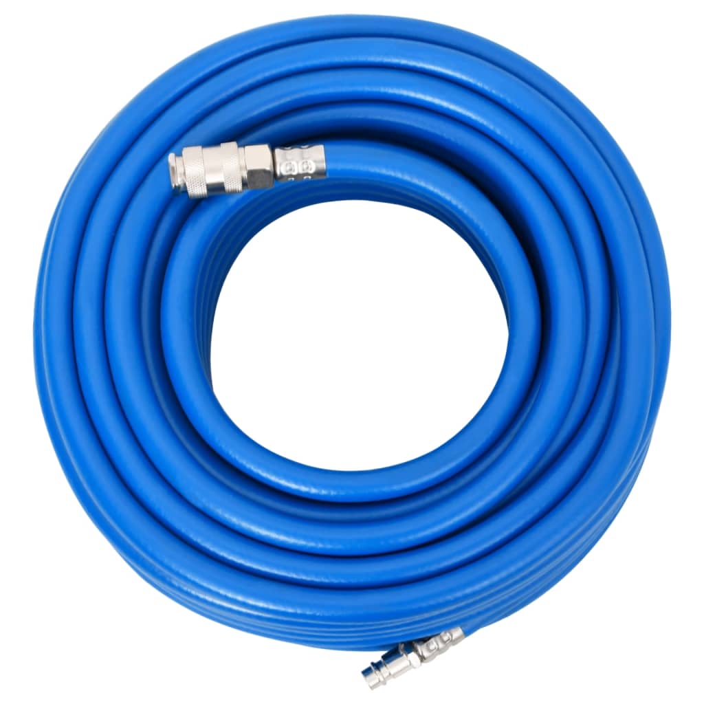 Vidaxl luchtslang 0,6'' 2 m pvc blauw