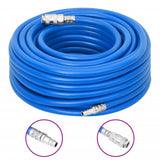 VidaXL Luchtslang 0,6'' 50 m PVC blauw