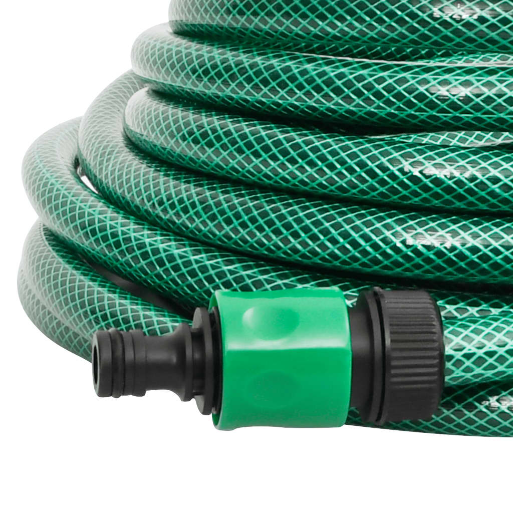 VidaXL Zwembadslang 100 m PVC groen