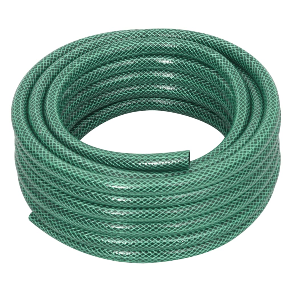 Vidaxl tuinslang met koppelingsset 0,5'' 10 m pvc groen