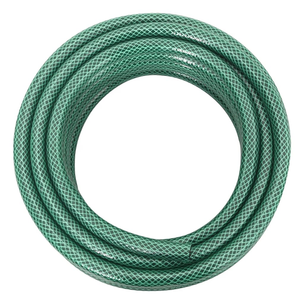 Vidaxl tuinslang met koppelingsset 0,5'' 10 m pvc groen