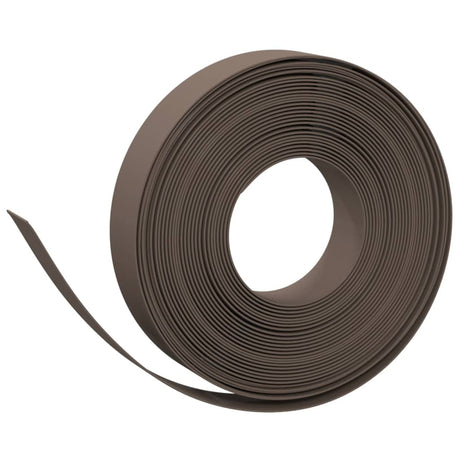Vidaxl tuinranden 5 st 10 m 10 cm polyetheen bruin