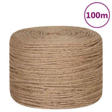 Vidaxl touw 100 m lang 4 mm dik jute