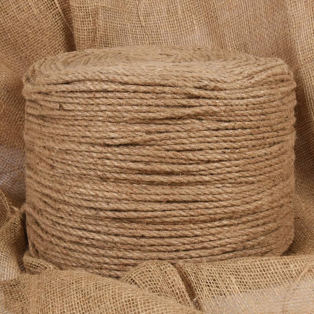 Vidaxl touw 100 m lang 4 mm dik jute