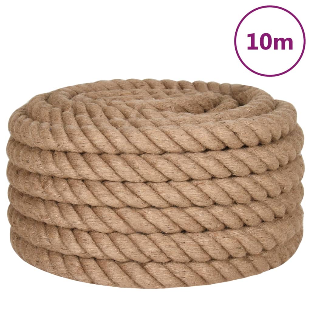 Vidaxl touw 10 m lang 30 mm dik jute