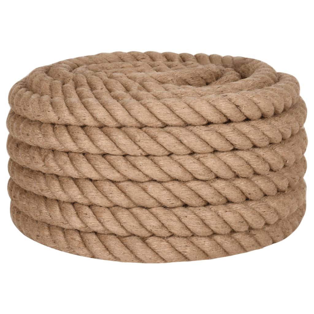 Vidaxl touw 5 m lang 36 mm dik jute