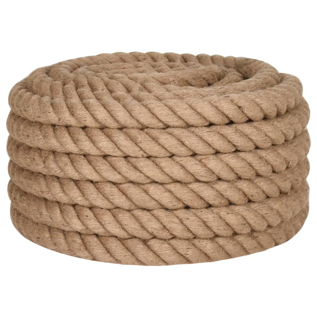 Vidaxl touw 25 m lang 36 mm dik jute