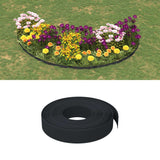 Vidaxl tuinbegrenzing 10 m 10 cm polyetheen zwart