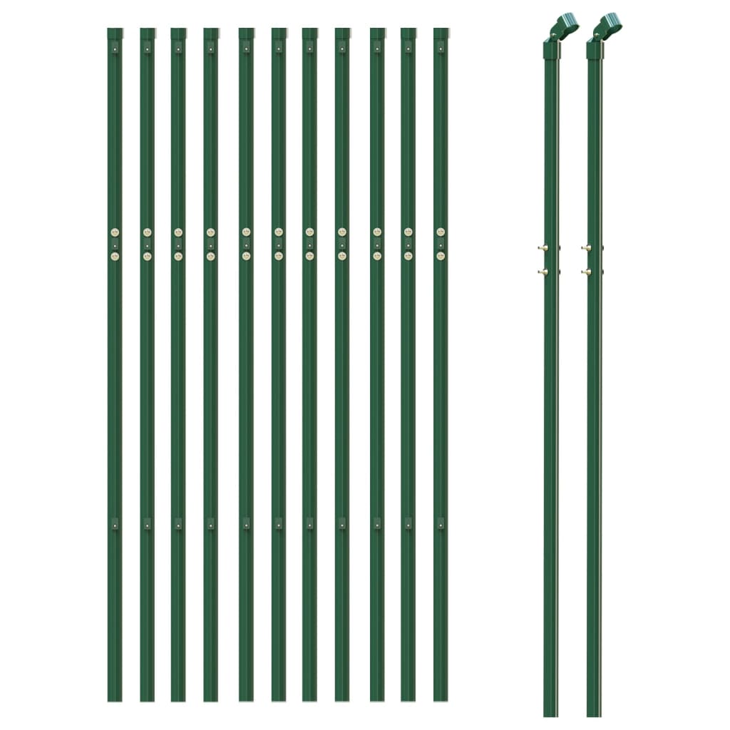 Vidaxl gaashek 0,8x25 m groen