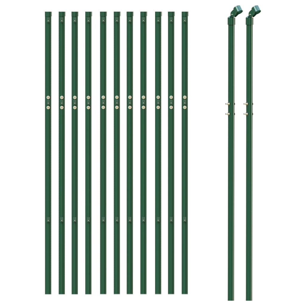 VidaXL Gaashek 1,1x25 m groen