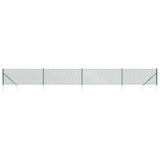 Vidaxl gaashek met grondankers 0,8x10 m groen