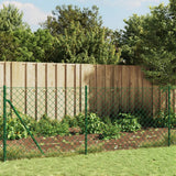 Vidaxl gaashek met grondankers 0,8x10 m groen