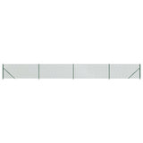 Vidaxl gaashek met flens 1,1x10 m groen