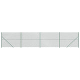 Vidaxl gaashek met flens 1,8x10 m groen