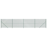 Vidaxl gaashek met flens 2x10 m groen