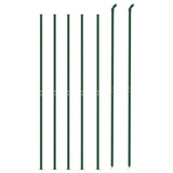Vidaxl gaashek met flens 2x10 m groen
