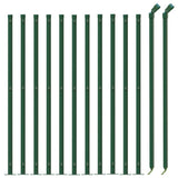Vidaxl gaashek met flens 1x25 m groen