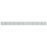 VidaXL Gaashek met flens 2x25 m groen