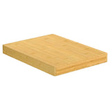 Vidaxl snijplank 30x40x4 cm bamboe