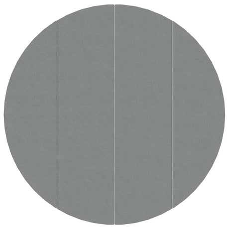 Vidaxl zwembadgrondzeil ø500 cm polyester geotextiel lichtgrijs