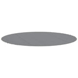 Vidaxl zwembadgrondzeil ø306 cm polyester geotextiel lichtgrijs