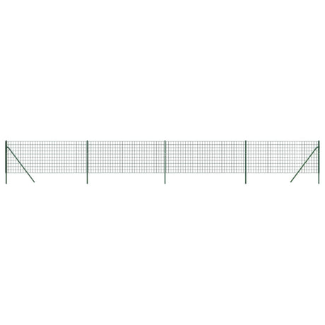 VidaXL Draadgaashek 1x10 m gegalvaniseerd staal groen