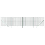 Vidaxl draadgaashek 1,6x10 m gegalvaniseerd staal groen