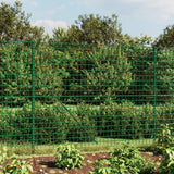 Vidaxl draadgaashek 1,6x10 m gegalvaniseerd staal groen